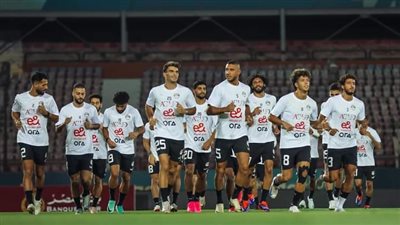 تدريبات استشفائية للاعبي بيراميدز الدوليين بمنتخب مصر 