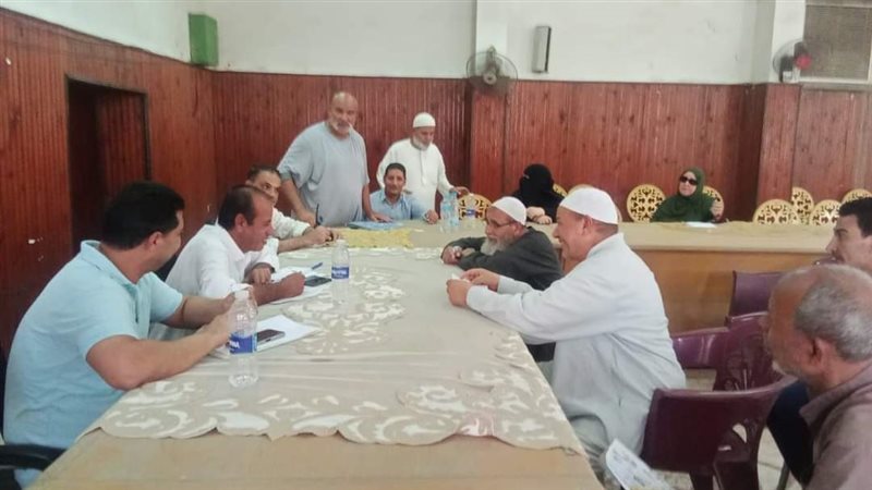 لقاء رئيس حي البدرشين