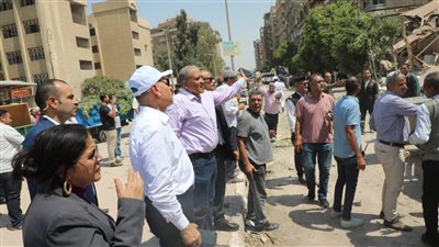 فصل المرافق عن عقار أرض الجولف المنهار (صور)