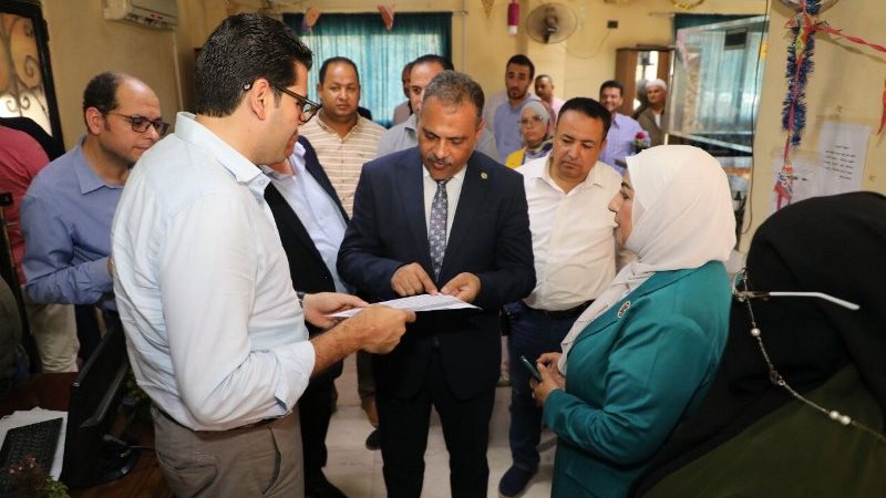 المحافظ يتابع سيرالعمل