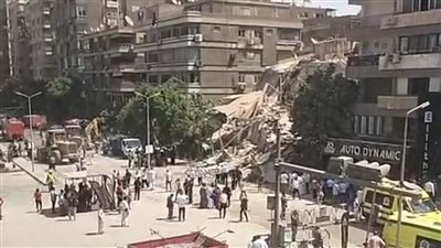 بعد قليل نظر ثاني جلسات محاكمة المتهمين بالتسبب في انهيار عقار أرض الجولف 