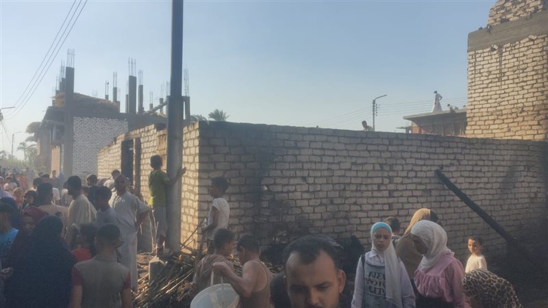 أثار حريق منزل يُستخدم