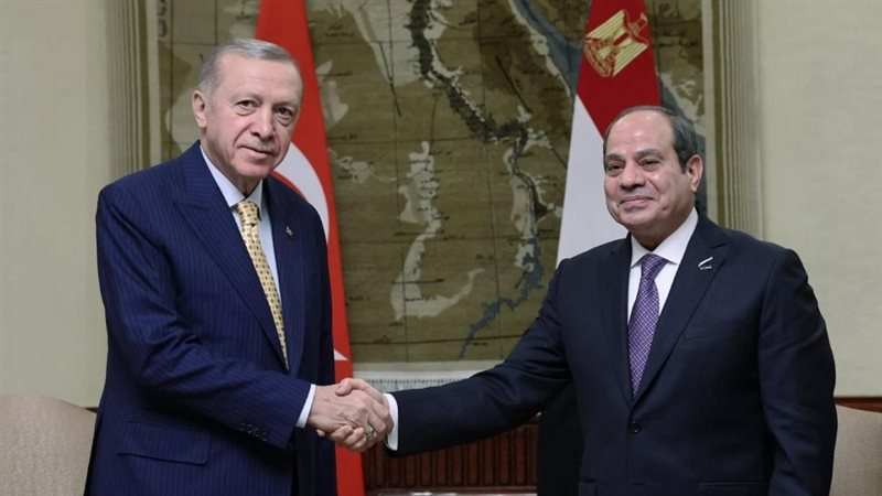 الرئيس السيسي وأردوغان،