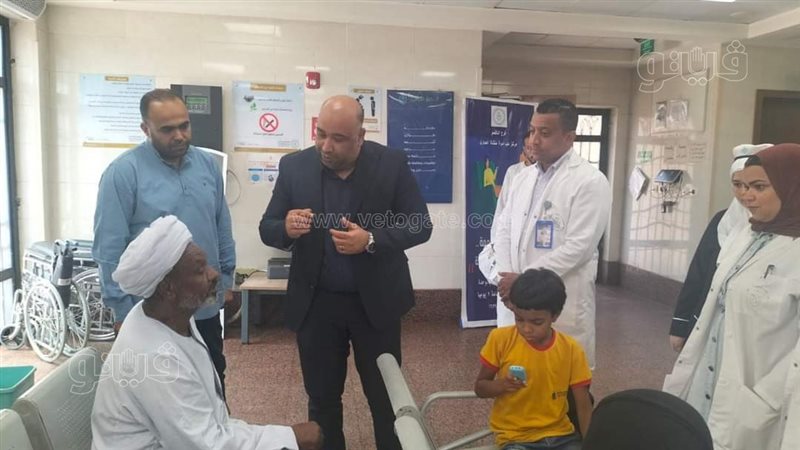أحمد حماد يتفقد مركز