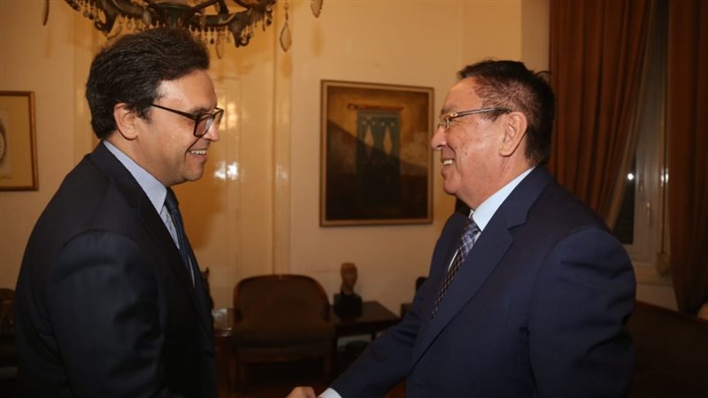 وزير الثقافة يستقبل