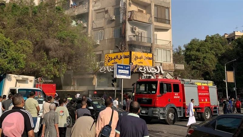 حريق يلتهم محتويات