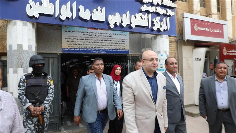 محافظ بني سويف يتفقد