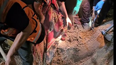 هيئة دعم الشعب الفلسطيني: القصف الإسرائيلي لمواصي خان يونس أحرق 20 خيمة بمن فيها من النازحين