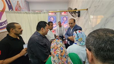 وكيل صحة الدقهلية يتفقد مستشفى ميت غمر المركزي (صور)