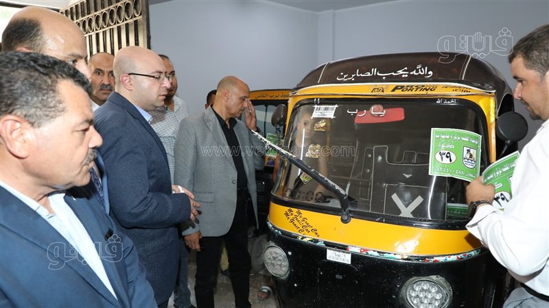 محافظ بني سويف يتابع