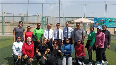 رئيس جامعة بنها يتفقد فعاليات المهرجان الرياضي الثاني