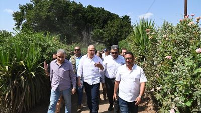 وزير الرى يلتقى محافظ القليوبية ويوجه بحل مشكلات المزارعين 