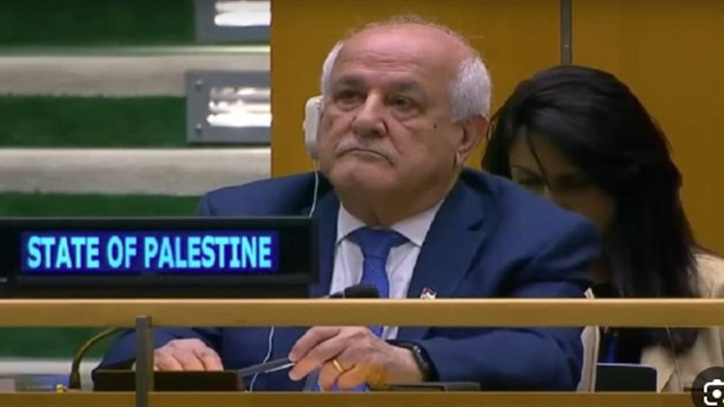 مندوب فلسطين بالأمم