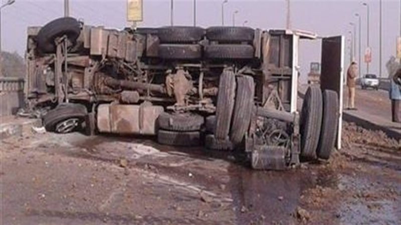 انقلاب مقطورة بسوهاج،