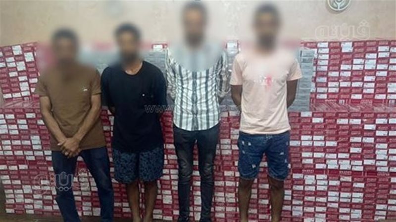 ضبط كميات من السجائر