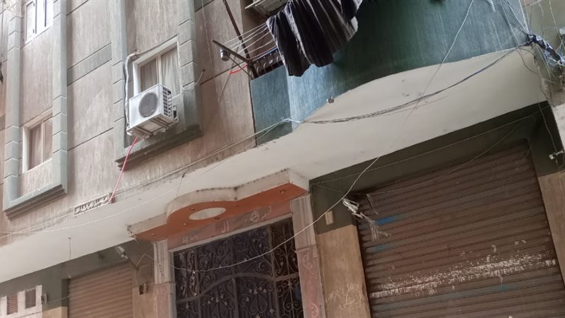 موقع حادث مقتل زوج