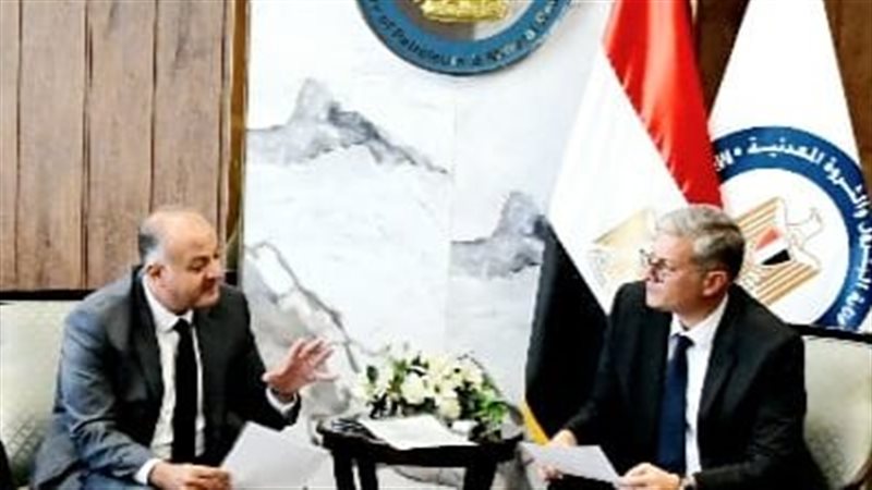 بدوي خلال اللقاء،فيتو