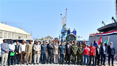 وصول سفينة مصرية تحمل مساعدات إغاثية إلى السودان