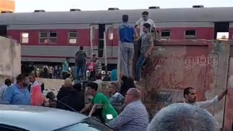  حادث تصادم قطارين