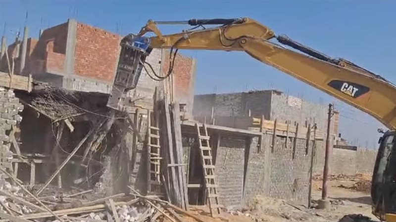 حملة إزالة بأسيوط،