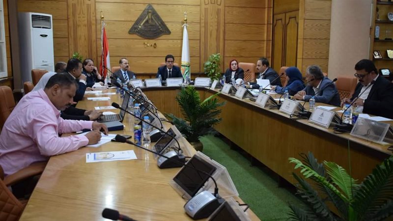 اجتماع الدكتور ناصر