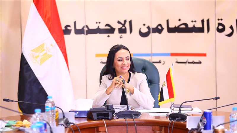 مايا مرسي وزيرة التضامن