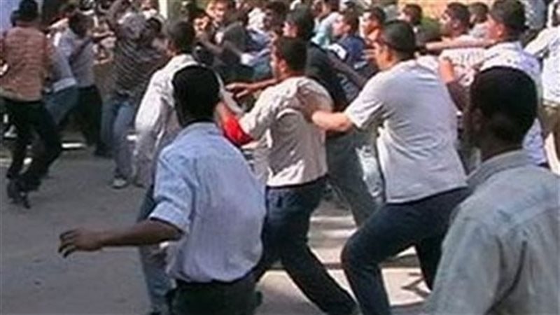 مشاجرة بالأسلحة البيضاء