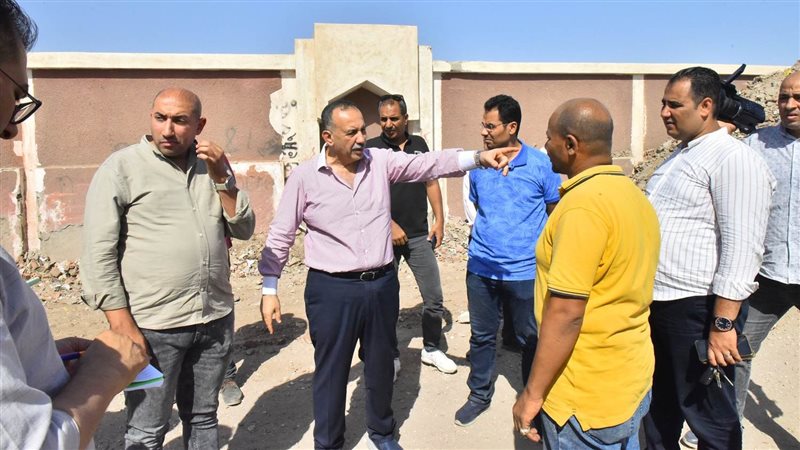 محافظ يتفقد أعمال