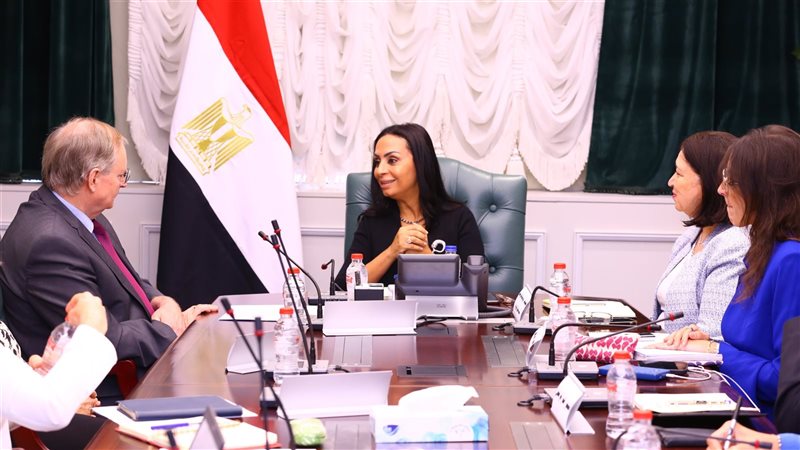 مايا مرسي وزيرة التضامن