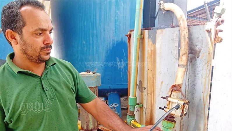 محطة مياه فى أسوان