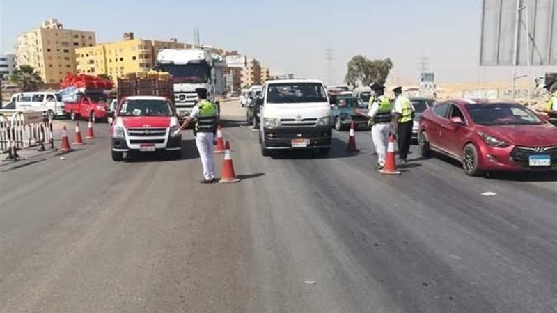 حملة مرورية بالطرق