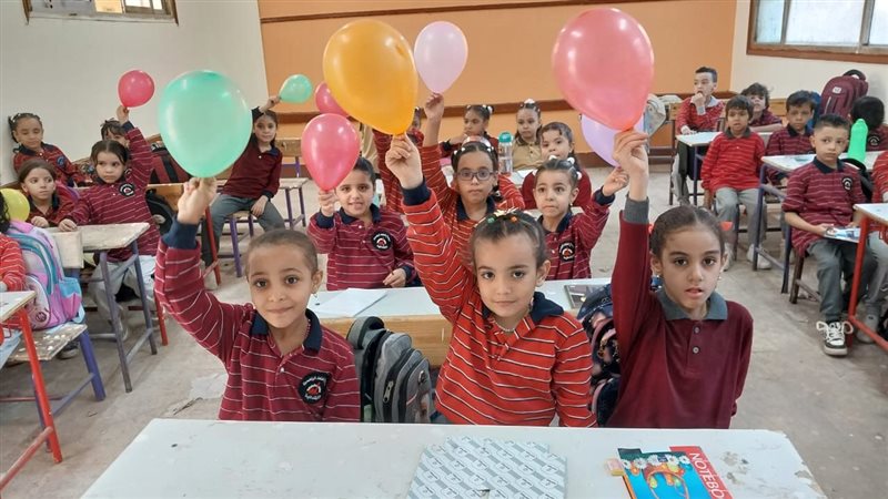 احتفالات بمدارس القليوبية،