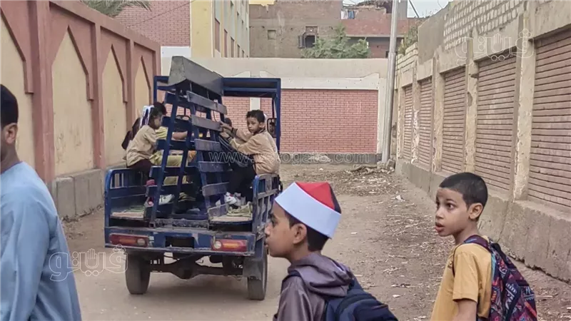 التروسيكل لنقل التلاميذ