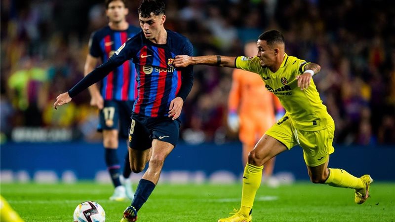 فريقا برشلونة وفياريال