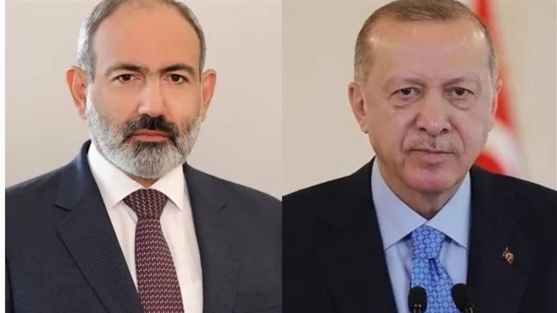 أردوغان والرئيس الأرميني،