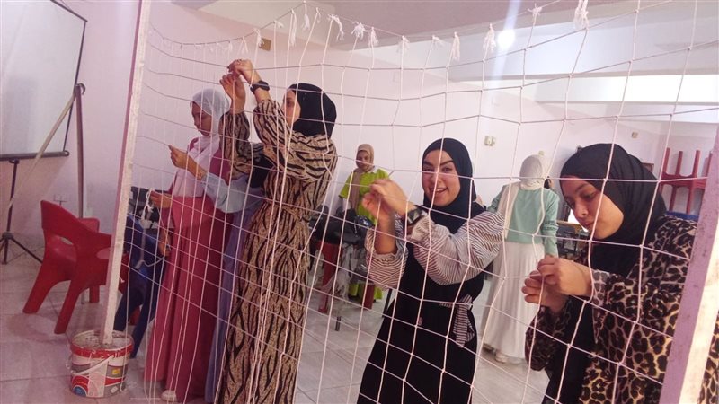 صناعة شبكات الملاعب