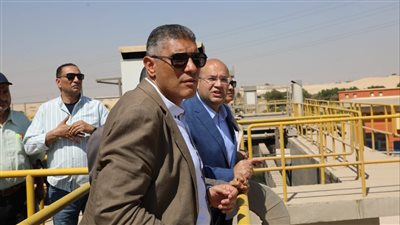 محافظ الجيزة: تنفيذ 3 مشروعات لمعالجة الصرف الصحي بأطفيح 