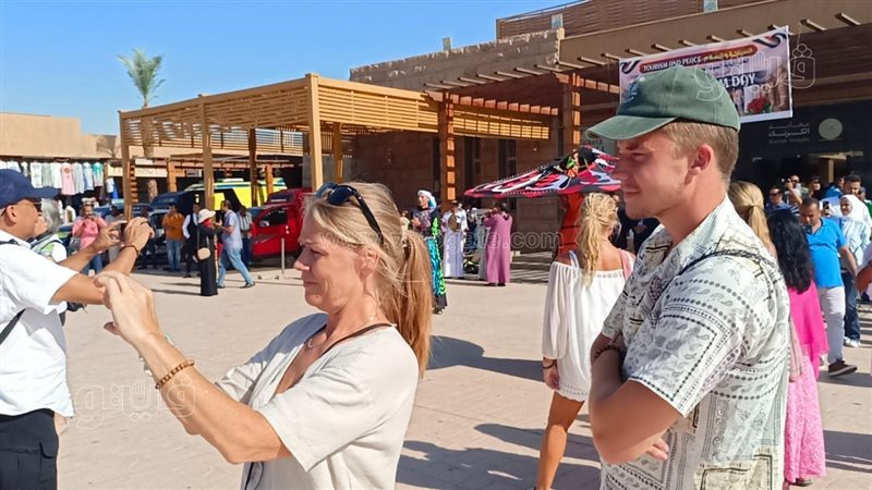 أثناء الاحتفال 