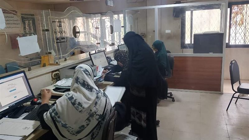 جانب من العمل بالمركز