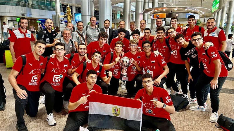بعثة منتخب مصر لكرة
