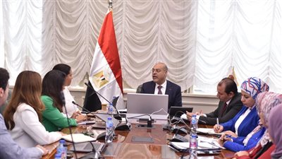 جبران يلتقي وفدًا من مكتب منظمة العمل الدولية بالقاهرة