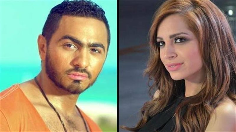 تامر حسني وأمال ماهر،