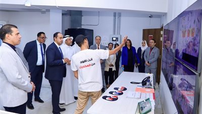 وفد سعودي يزور صندوق مكافحة الإدمان للاطلاع على التجربة المصرية
