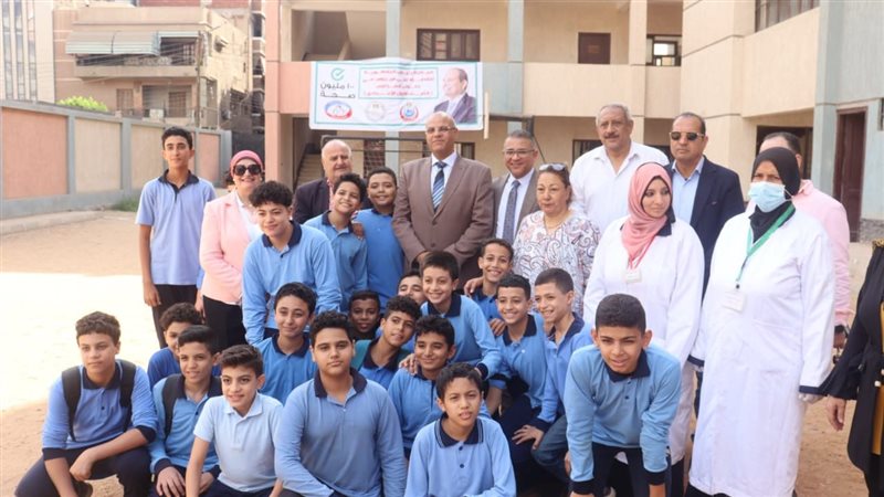محافظ القليوبية خلال