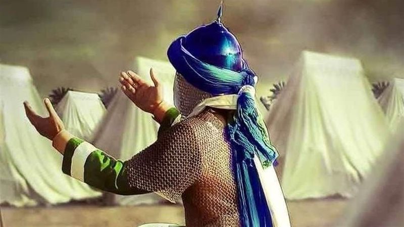 عمير بن سعد، برأه
