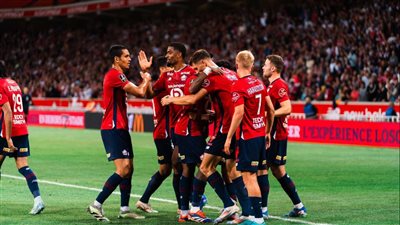في الدقيقة 90 +8، ليل يضرب لانس بثنائية قاتلة بالدوري الفرنسي