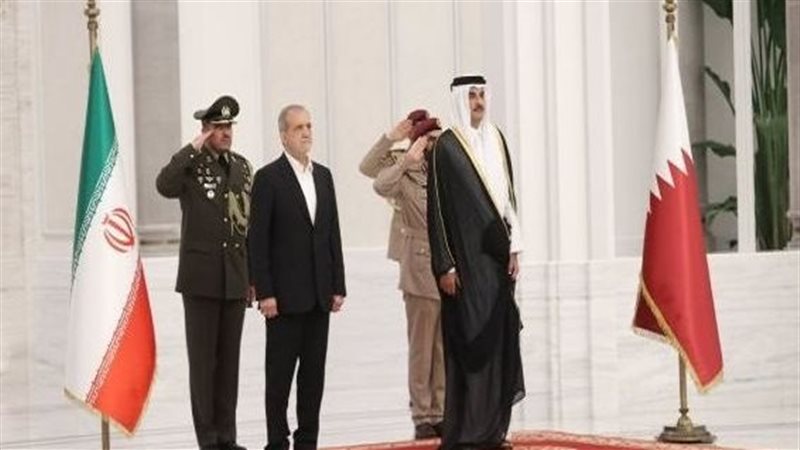 أمير قطر والرئيس