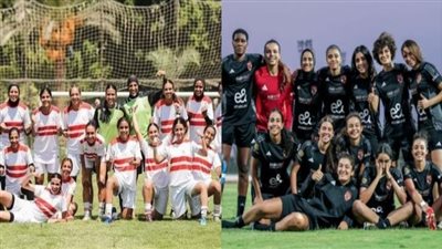 إحماء لاعبات الأهلي استعدادا لمواجهة الزمالك في قمة دوري الكرة النسائية (فيديو) 