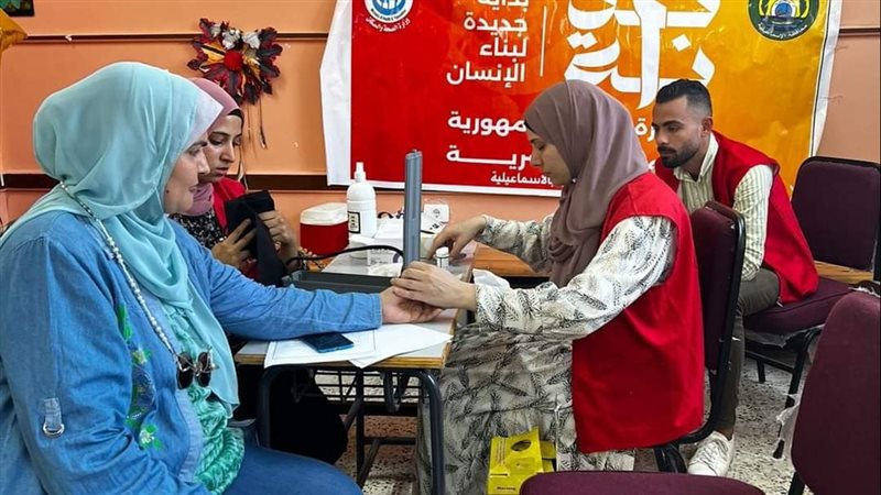 جانب من فعاليات القافلة،
