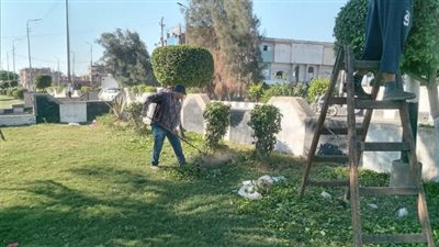 حملات نظافة ورصف بشوارع الشرقية باحتفالات ذكرى نصر أكتوبر 